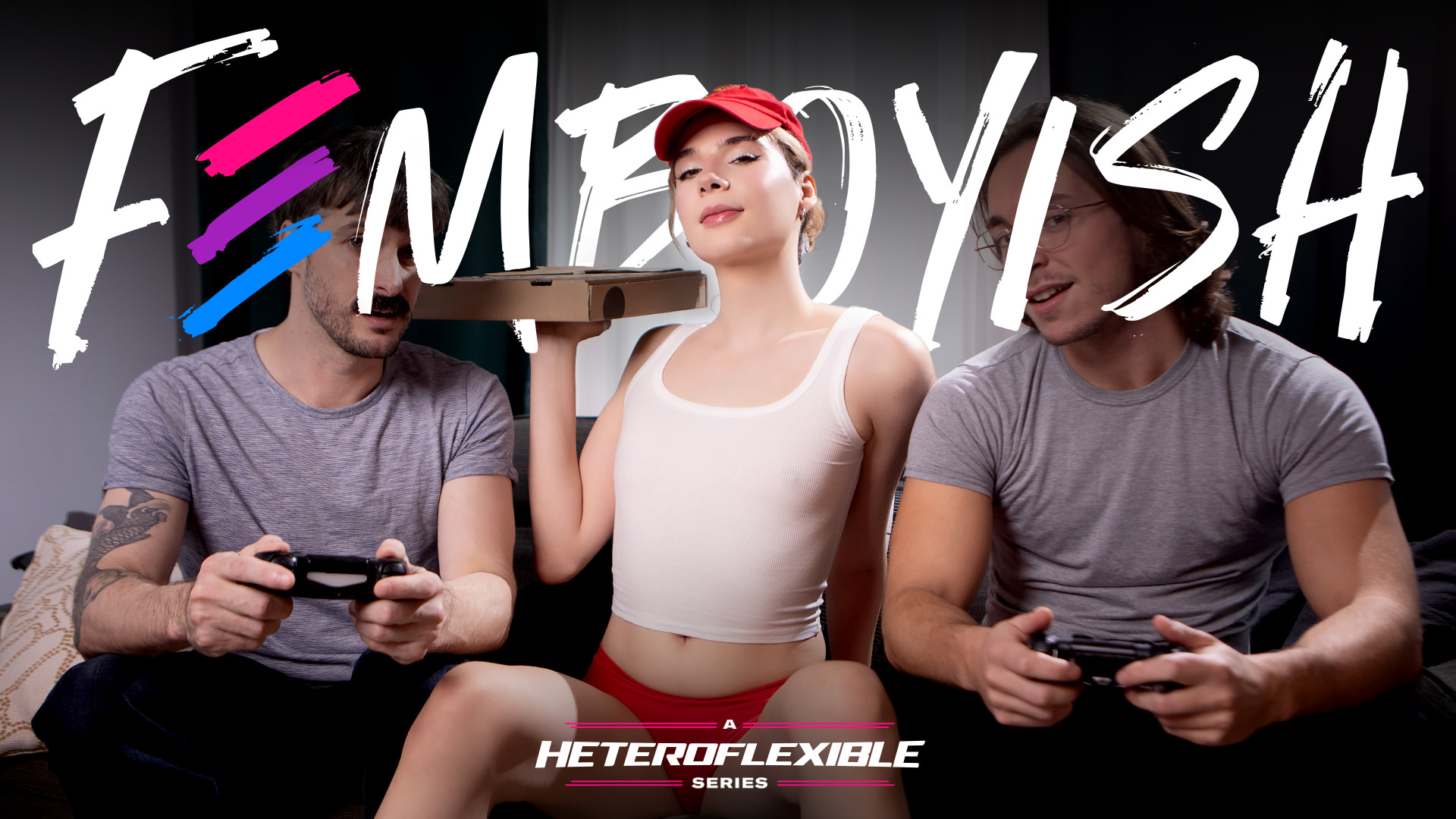 ⁣Femboy Pizza Delivery Girl Gets More Than Just The Tip