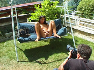Backstage of Fresh Green with Angel Dark in Pix and Video by 21 Sextury