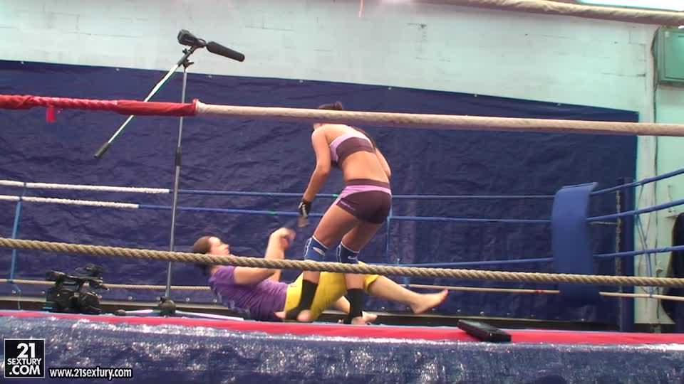 Nude Fight Club Backstage with Rihanna Samuel & Bellina