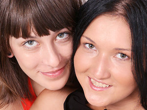 Brunette babes
