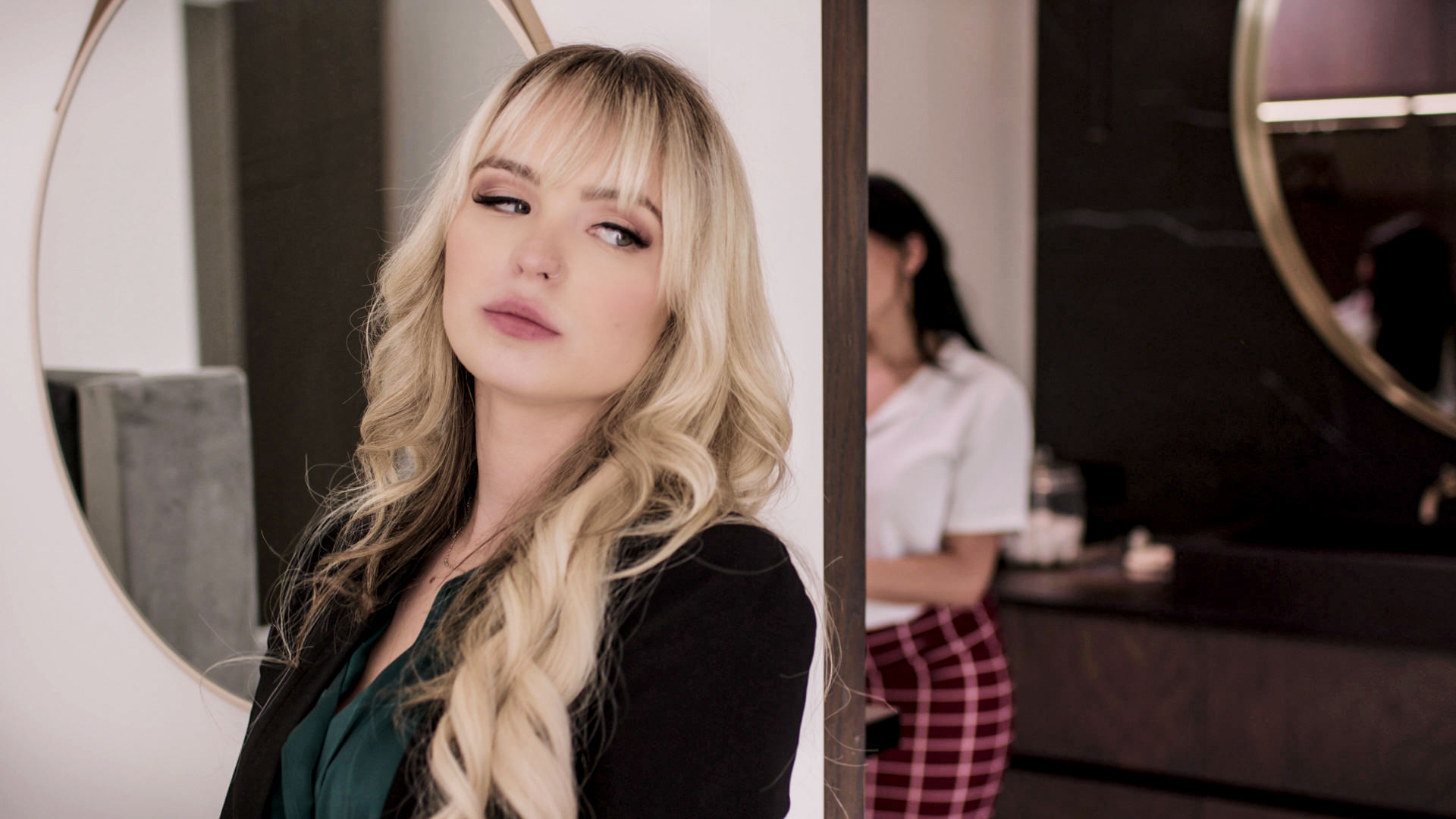 Lilly Bell, Tommy Pistol: Office Love Triangle - Fingering, Blowjob, Doggy Style